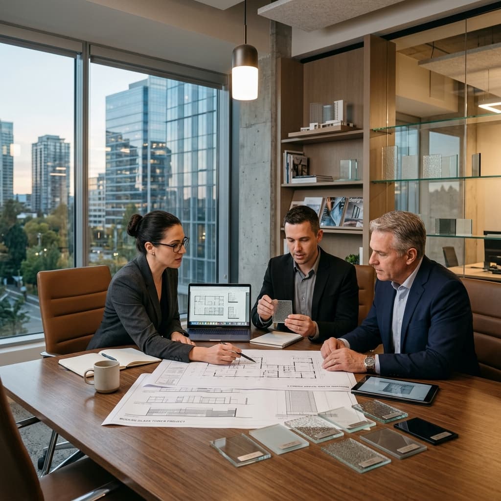 Consultoria e alinhamento do projeto entre arquiteto e cliente